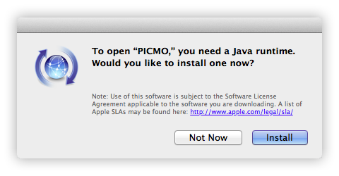 java update mac 10.7.5